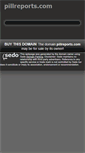 Mobile Screenshot of pillreports.com